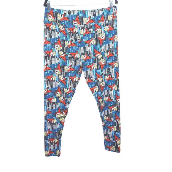 LuLaRoe Pants - LuLaRoe Disney The Incredibles Women leggings Multicolor Dash Parr Superhero TC2